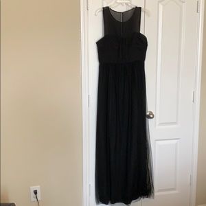 BCBG long semi formal dress